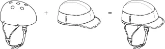 Yakkay Helmet - Tokyo Color Stripe
